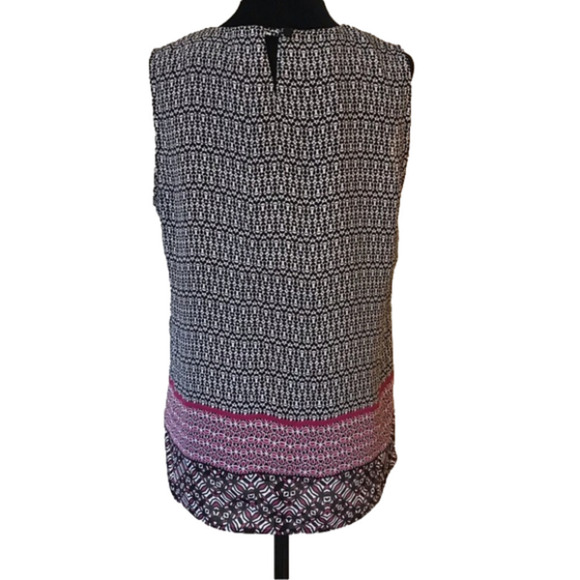 Sleeveless Shirt By Shelli Segal. Women’s Size 8. - Picture 3 of 7